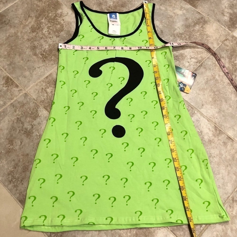 🆕 DC Riddler Halloween mini tank dress cos… - Picture 2 of 10